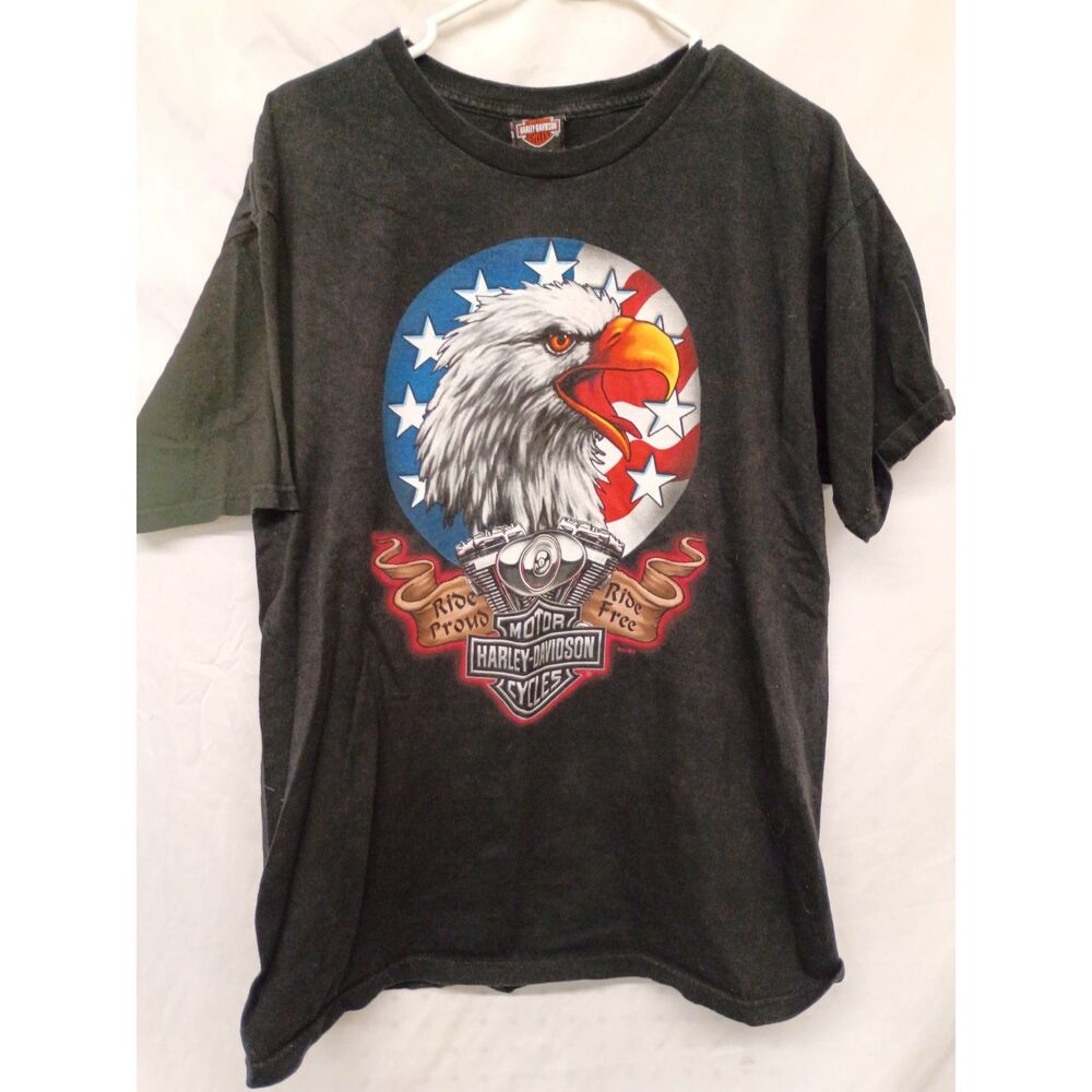 2010 Harley‑Davidson Eagle Tee • Ride proud . biker aesthetic
